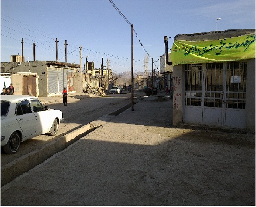 عکسی از خیابان امام شافعی شهر بلبان آباد